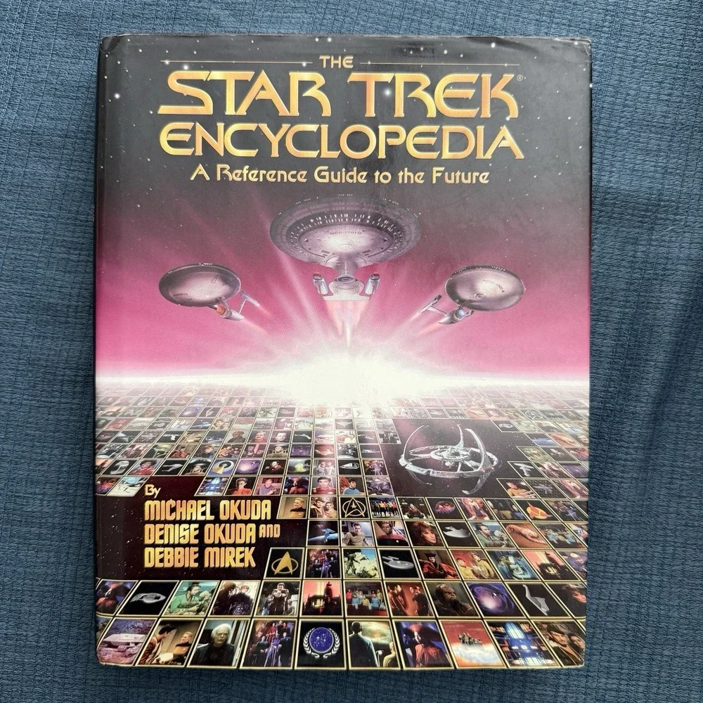 Star Trek Encyclopedia A Reference Guide to the Future by Michael Okuda